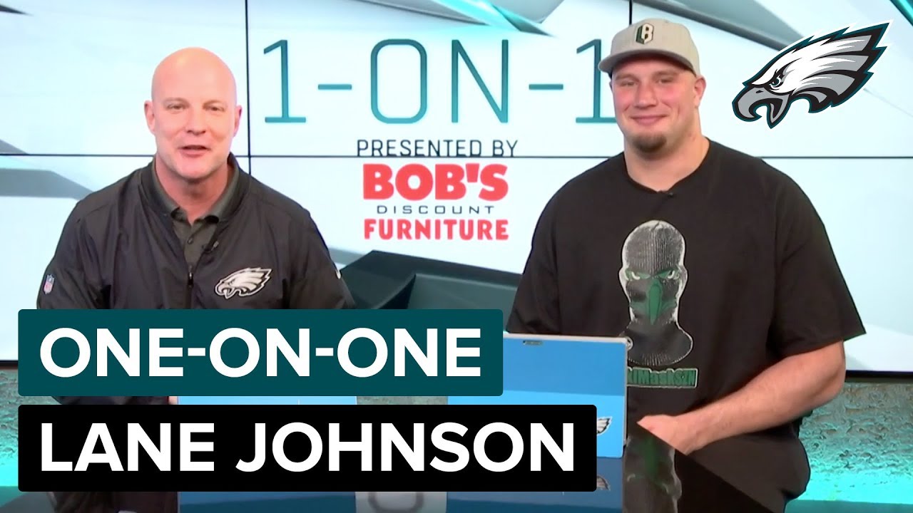 Lane Johnson Discusses the Intensity of Playoff Football Eagles One