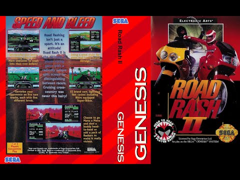 Прохождение Road Rash 2 (Sega) (4K) Remaster Часть 1