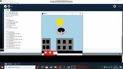 Animasi Bergerak Pada Processing | Ufo Berjalan