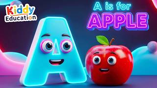 🎵 ABC Phonics Song | A to Z Letter Sounds | Learn Alphabets for Kids || A is For Apple a aa Apple
