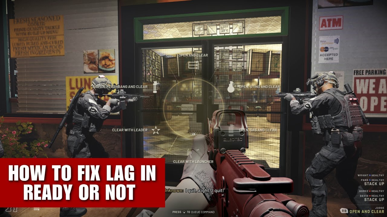 How to Fix Lag in Ready or Not (Troubleshooting Guide) - YouTube
