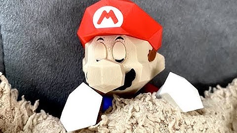 Magnet Mario! SM64 3D Printed Figure