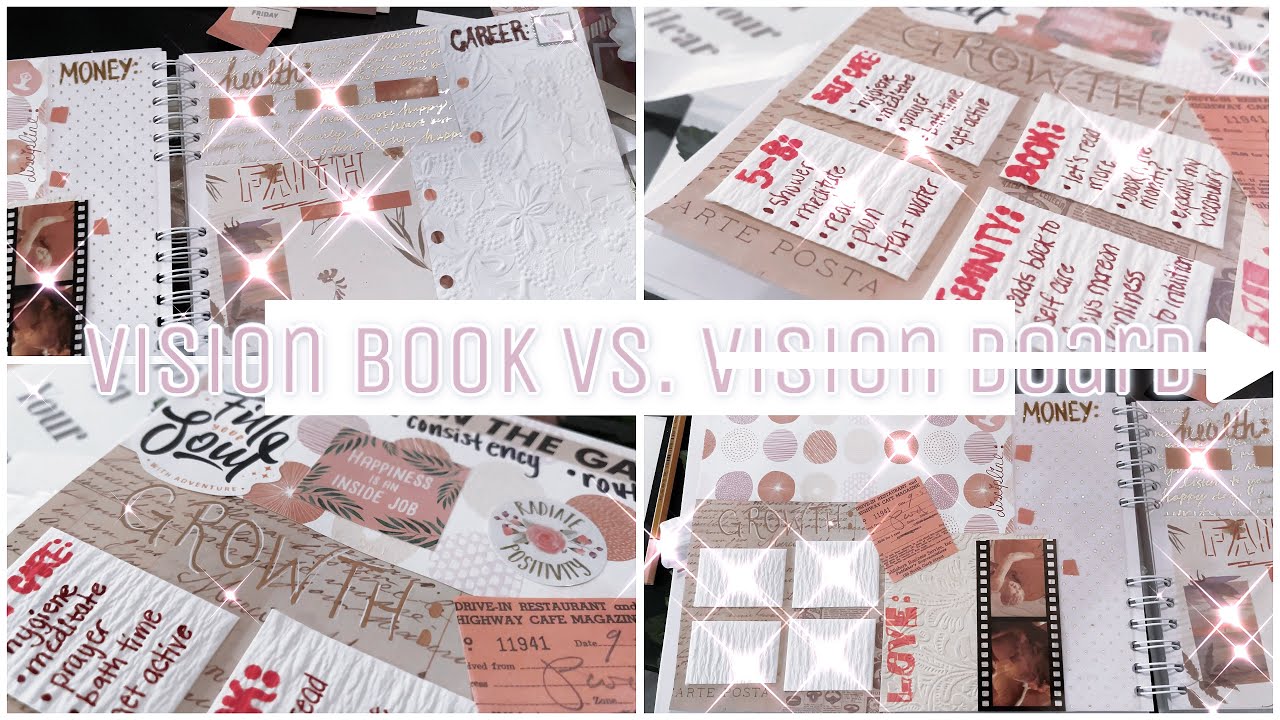 STOP Doing Vision Boards! | TRY This INSTEAD‼️ -- Vision Book Scrapbooking DIY | 3D Vision Book 2023