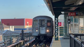 MTA New York City Subway 205th Street Bound Westinghouse R68 (D) Train @ 62nd Street