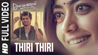 Thiri Thiri Full Video Song | Dear Comrade Malayalam | Vijay Deverakonda | Rashmika | Bharat Kamma