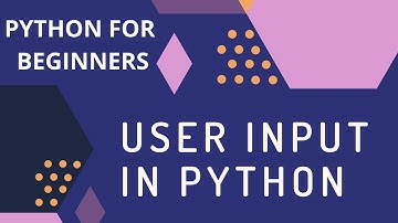 How to Take User Input in Python | Python Tutorial for Beginners