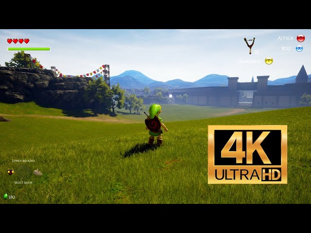 Someone Remade Ocarina Of Time's Castle Town Unreal Engine 4 Full Build  Coming Later This Week