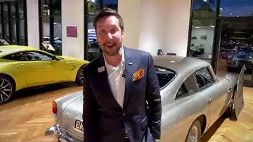 Walk Around the James Bond Aston Martin Stunt DB5 from No Time To Die