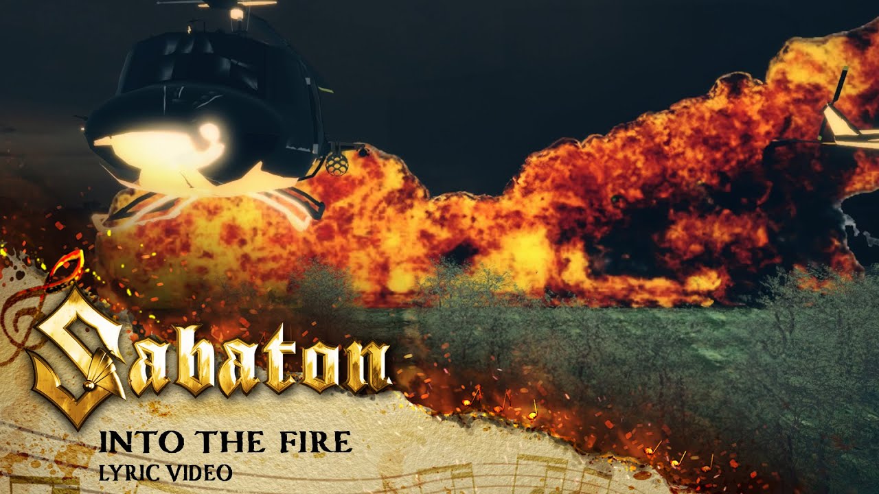 SABATON   Into the Fire Official Lyric Video