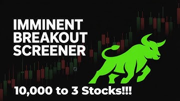 Momentum Screener for Perfect Entries - From 10,000 to 3 Stocks!!!