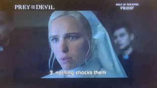 “ Prey For The Devil “ 2022 NEW movie TV commercial, in theaters TOMORROW Friday October 28, 2022