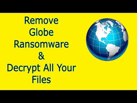 Remove & Decrypt Globe Ransomware (V1,V2 or V3)
