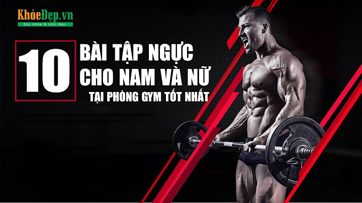 Các bài tập cơ ngực tại phòng gym cho nam năm 2024