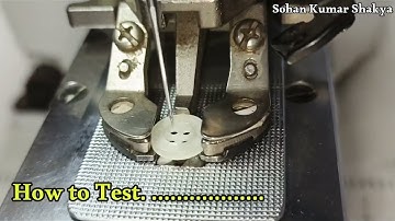 How to x y origin Adjustment in Jack T-1903G-D Button Machine !! Jack Button Machine