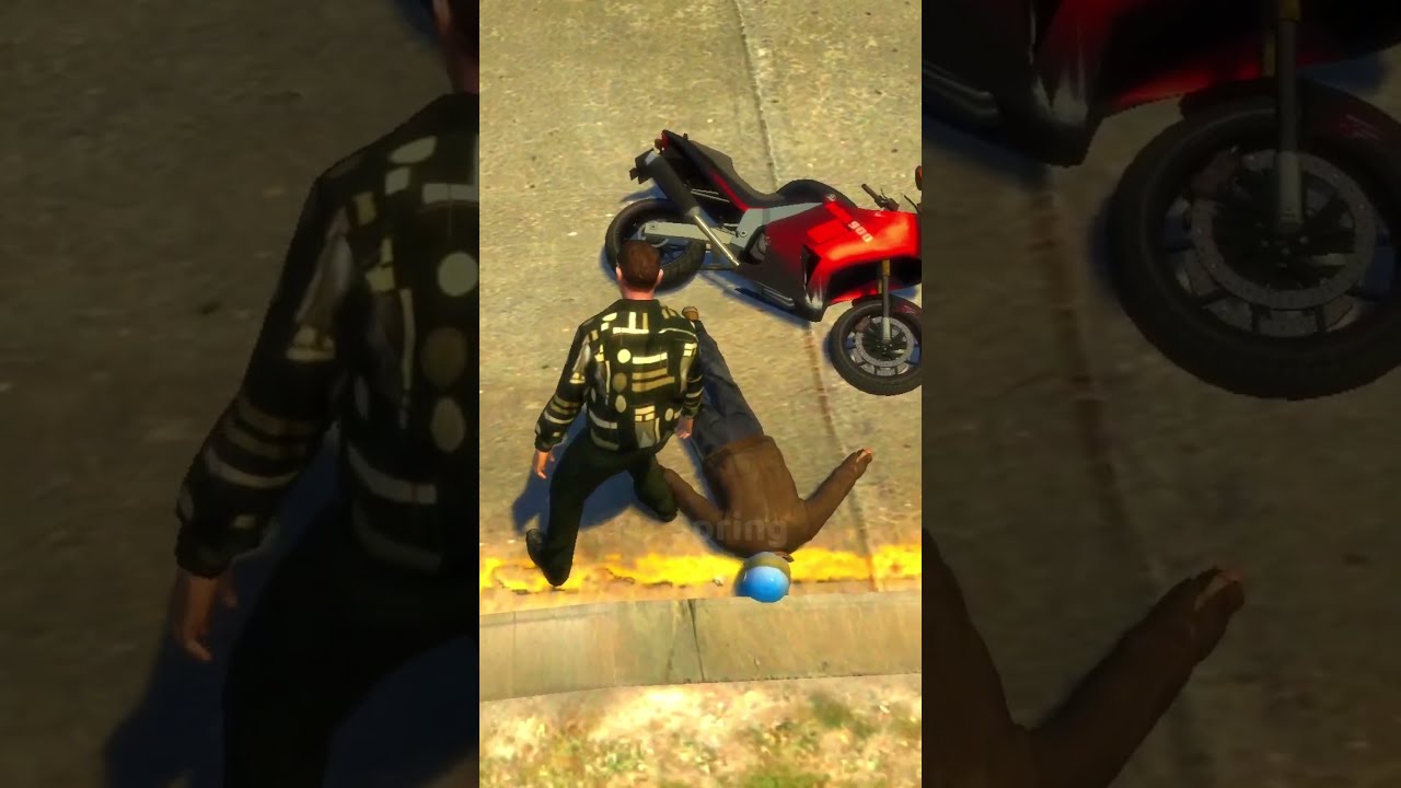 IF YOU DRIVE WHEN THE CHARACTER ISN T FEELING WELL IN GTA GAMES
