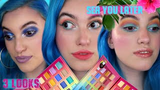 3 Looks Using the Sea You Later Palette by Violet Voss + ANNOUNCEMENT!!