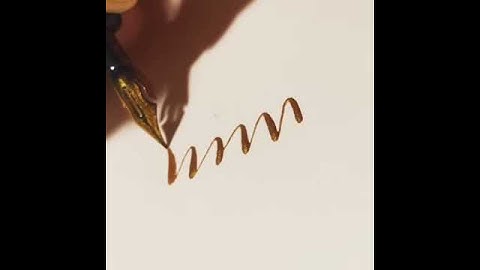 Brause 361 (Blue Pumpkin) Nib Demo