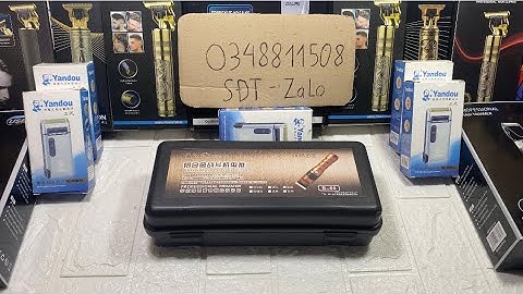 ReView Chi Tiết Tông Đơ B60 - Cắt Liên Tục 7-8 Tiếng - Máy 2 Chế Độ - Cực Êm Và Khoẻ - Cắt Ngọt