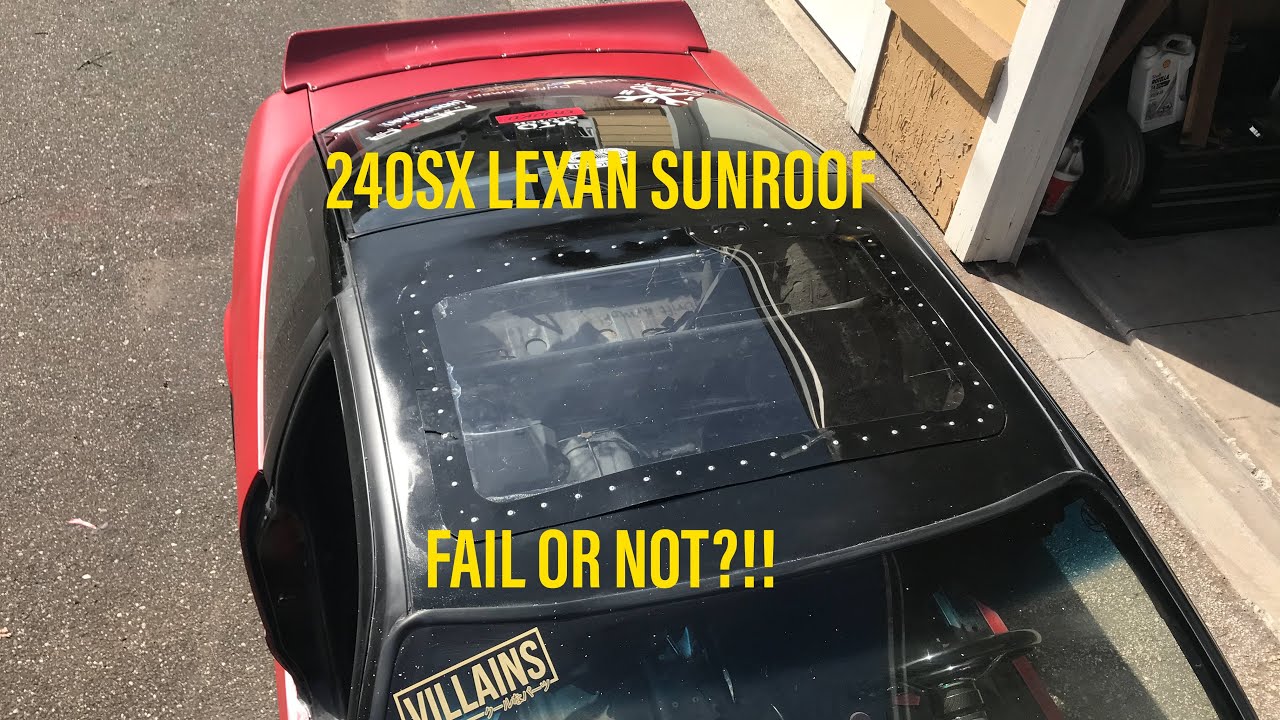 Cleaning up this "Sunroof Delete" FAIL?!!? (Saving my 240sx Pt. 5 2