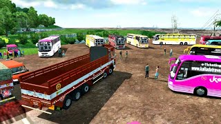Ashok Leyland Lorry Drive On Off-road || Tamilnadu Truck Game || Truck Simulator ||Indian Lorry Game screenshot 3