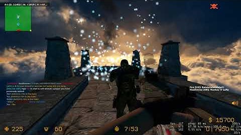 CS:Source - Zombie Escape - ze_sit_caelum_paradisus_b7s - Stages 2 & 3 - UNLOZE EVENT (no rebuys)