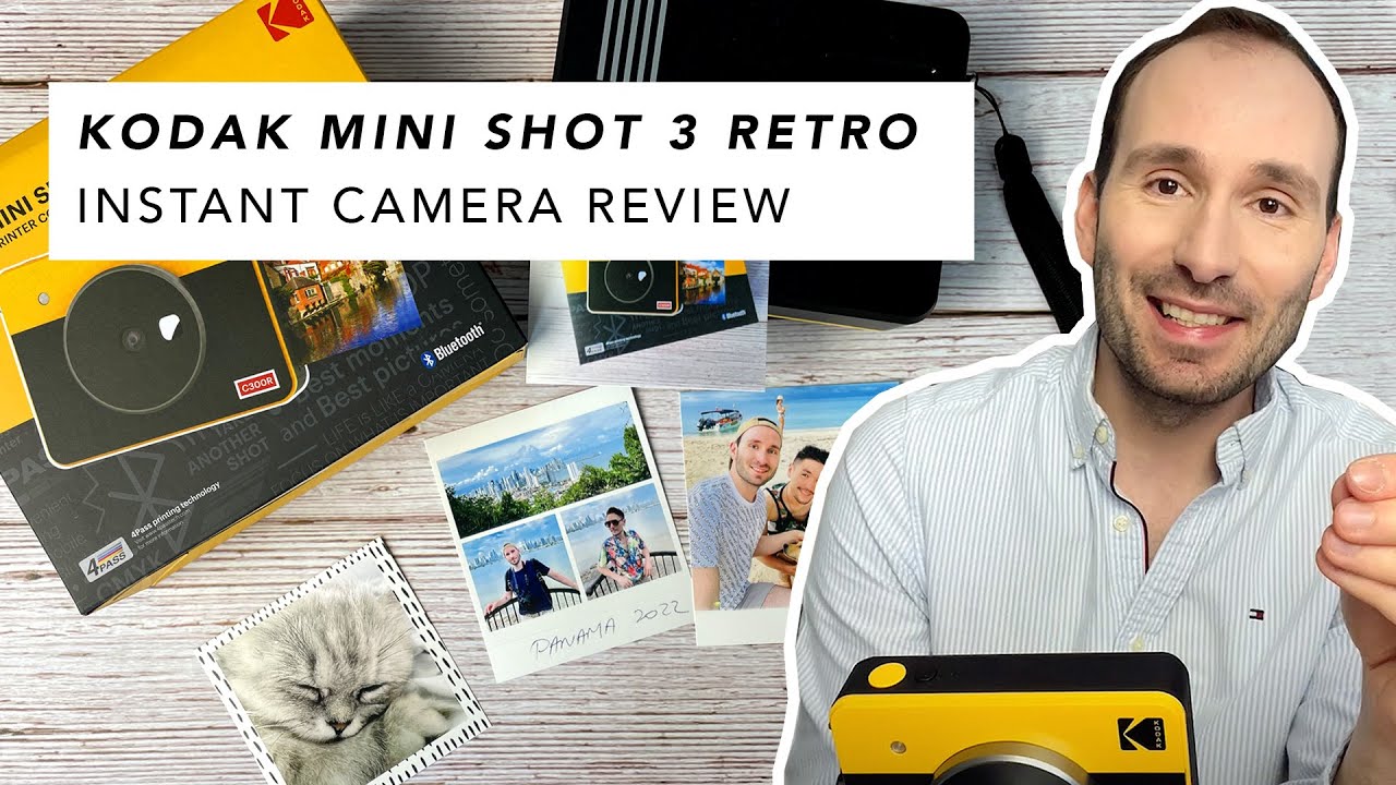 Best Photo Quality! Kodak Mini Shot 3 Retro Photo Printer