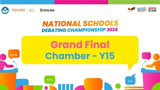 Grand Final National Schools Debating Championship 2024