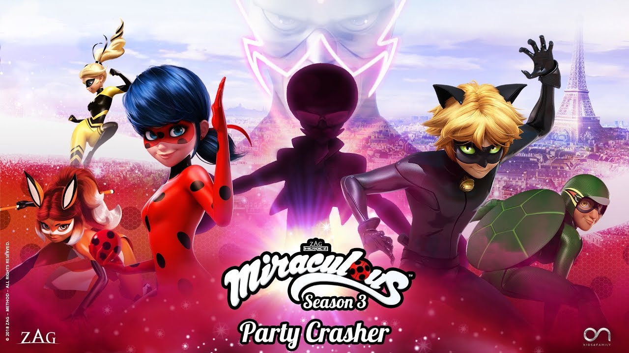 MIRACULOUS | 🐞 PARTY CRASHER - OFFICIAL TRAILER 🐞 | Tales of Ladybug ...