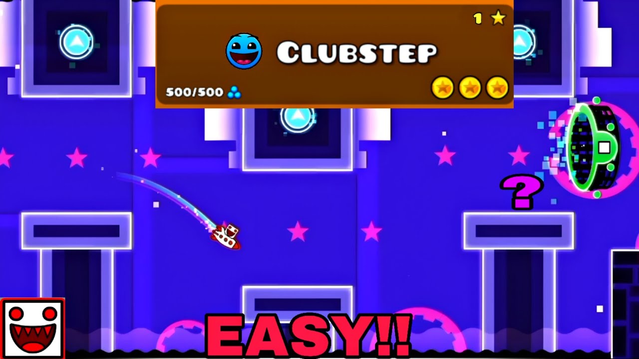 If Clubstep was lvl 1 - Geometry Dash - YouTube