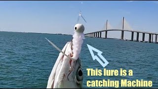How to Catch  Fish at the Skyway Fishing Pier! (Using this simple Jig)