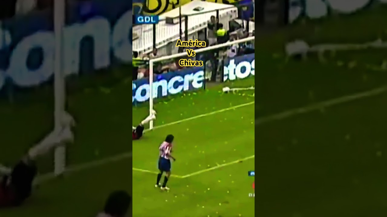 #golazo del #piojo #lópez a las #chivas #hijos del #america #clubamerica #aguilasdelamerica