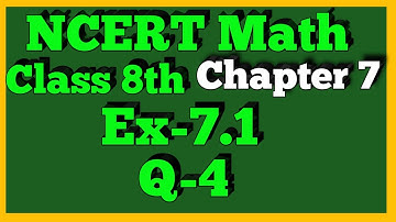 Q 4-Ex 7.1-Cube and Cube Roots-NCERT Maths Class 8th-Chapter7