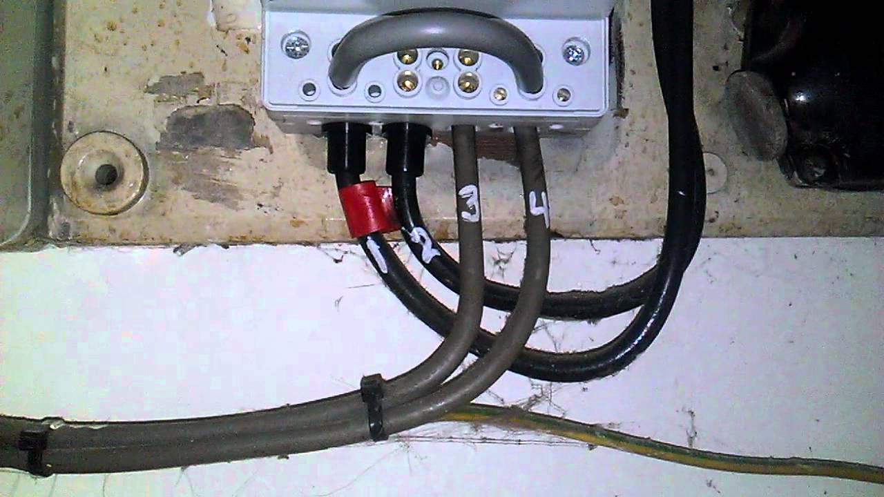 bypassed electric meter - YouTube