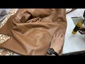 Ep.6 Pt.2【車縫-上身皮褸】如何製作皮衣【Sewing Leather Jacket】How To Make a Multiway Detachable Leather Trench Coat