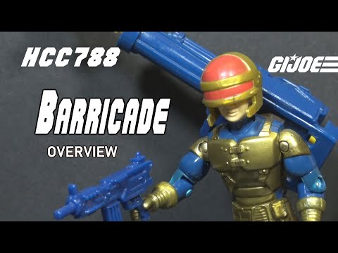 HCC788 Barricade overview - Vintage G.I. Joe toy! - YouTube