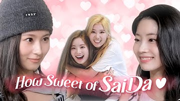 【TWICE】How Sweet of SaiDa 💗 Dahyun, Sana sweet and together moments (Happy Dahyun Day)