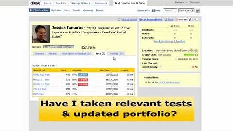 12. oDesk - How to Find and Evaluate Jobs.FLV