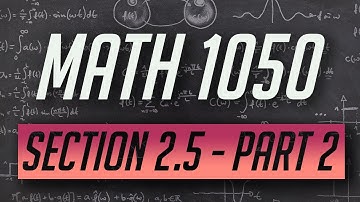 Section 2.5 - Complex Zeros of Polynomials - Part 2/5
