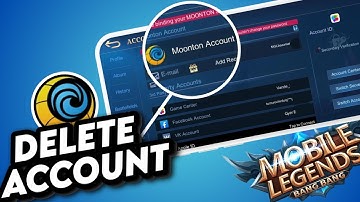 How to DELETE ACCOUNT in Mobile Legends | Create New Account
