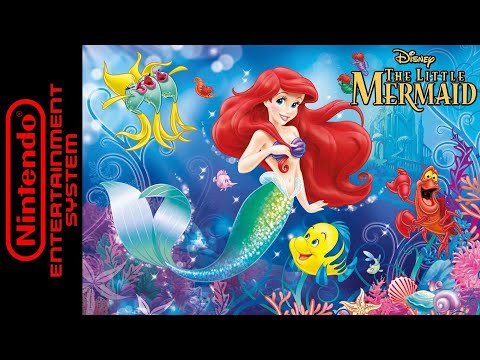 🎮 Live-прохождение The Little Mermaid (1991) [Dendy/Famicom/8 bit] [Русская версия]