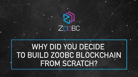 Why did you decide to build ZooBC blockchain from scratch?