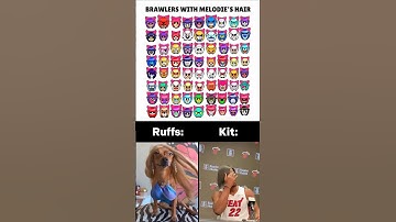 If Every Brawler Had Melody’s Hair… THIS Happened! #shorts #brawlstars #brawl #bs #supercell