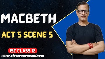 Macbeth Act 5 Scene 5 | Act 5 Scene 5 Macbeth | Line by Line Macbeth | @star_commerce