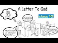 A letter to god class 10 in hindi  class 10 first flight chapter 1 in hindi  rkkilines