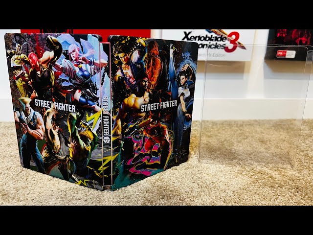 Street fighter 6 Limited Edition Steelbook Unboxing - YouTube