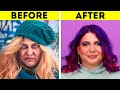 Superb Makeup And Hair Hacks || Amazing homeless transformation!