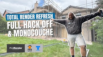 Total Render Refresh | Full Hack Off & Monocouche Finish – Job Intro