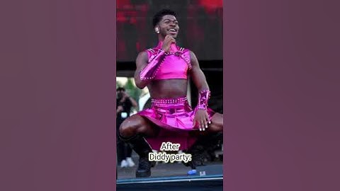 Thumbnail of Lil Nas X after before p.diddy party!!#p.diddy #lilnasx #shorts