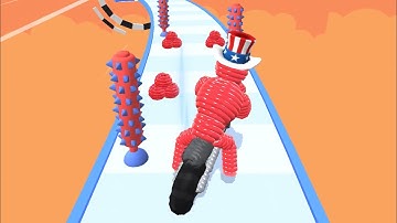 Rope-Man Run - All Levels Gameplay Android, iOS