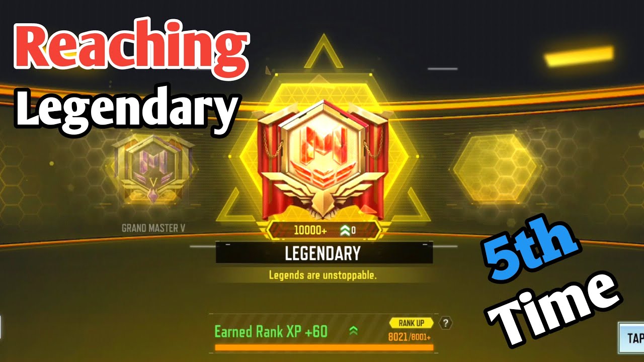 Reaching Legendary In BR Ranked COD Mobile #rankedcodm